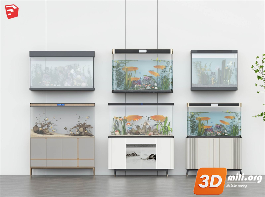Aquarium Skp Files 